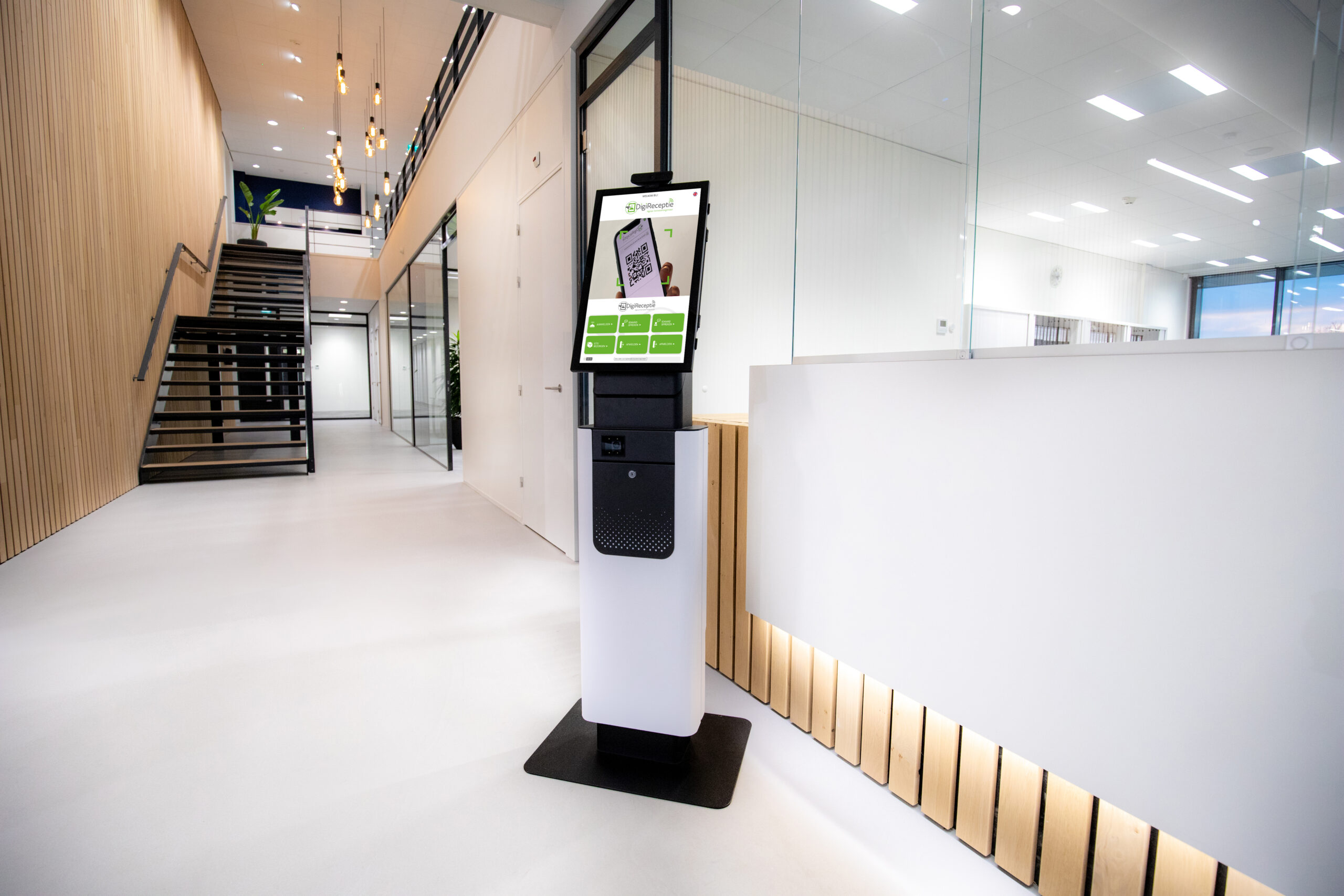 Digital reception på en blue fire compact