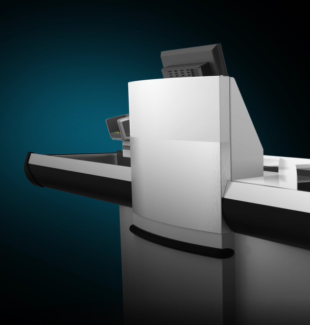 Prouduktillustration över ELEMENT checkout kassadisk